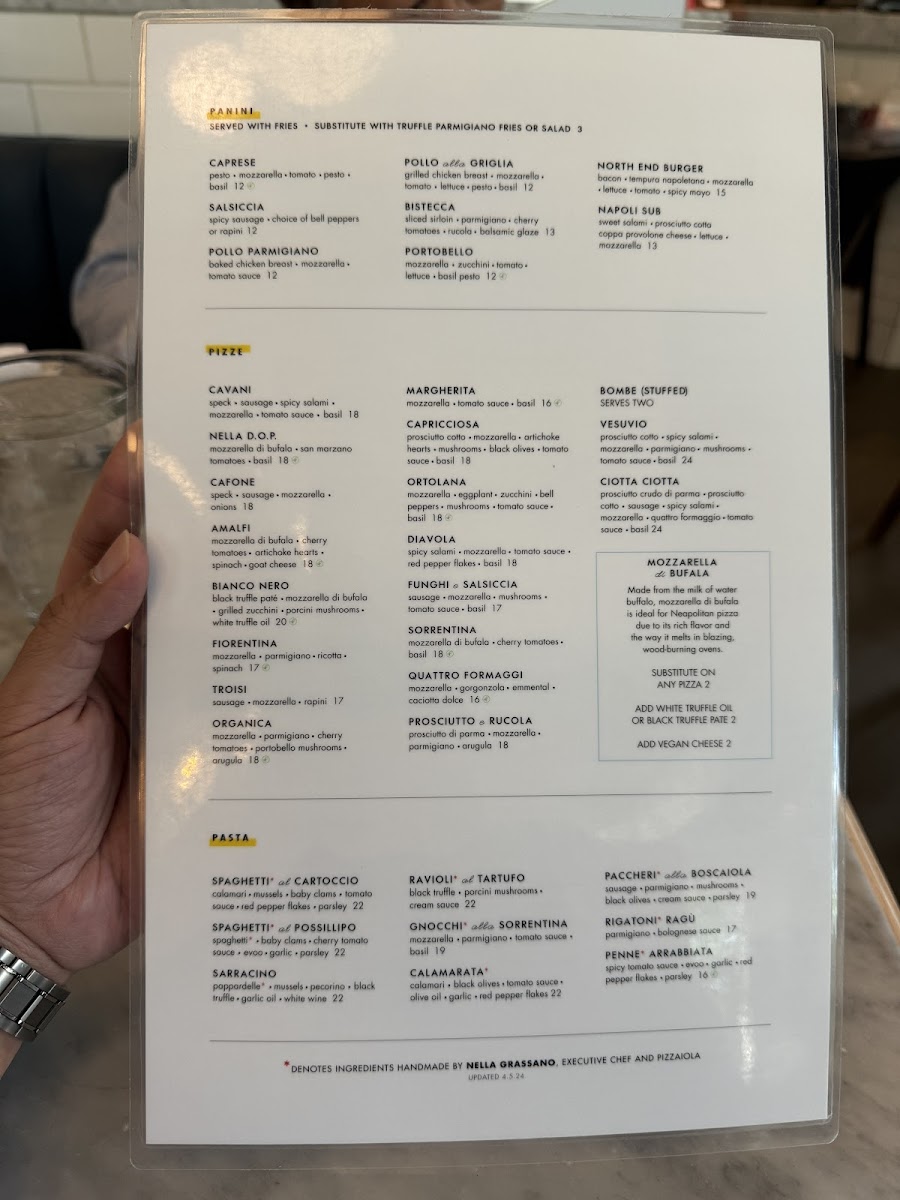 Nella Pizza e Pasta Menu - Image 3